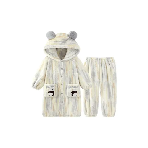 QIAOYUN Пижамный халат комплект женский