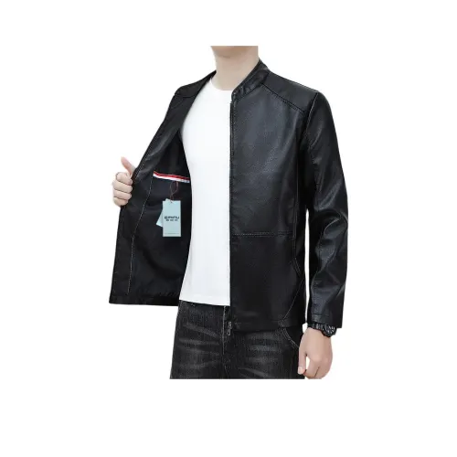 EMINU Мужские кожаные куртки