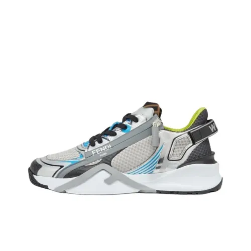 FENDI FLow Low Топ Повседневная обувь Мужской Серый