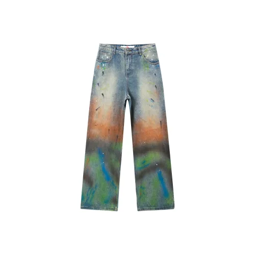 Lee Cooper Осенние и Зимние Джинсы Мужские Смешанные Радужные