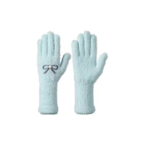 NANJIREN Утолщенные вязаные перчатки женские