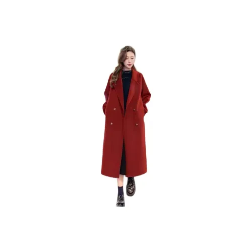 DEDY Red Women's Coat DEDY Красный Женский Пальто