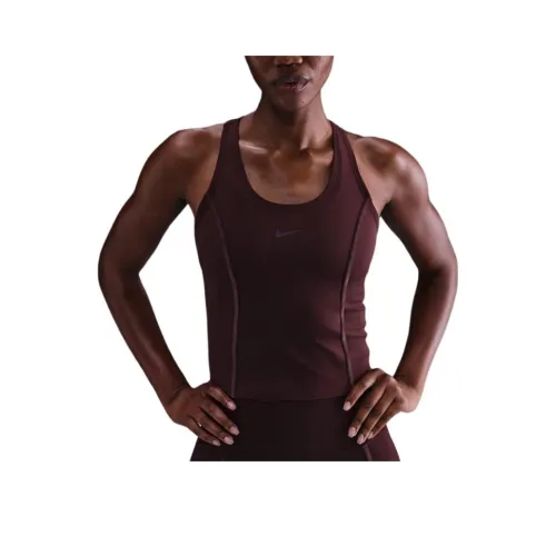 nike Dri Fit Бордовый Красный Женские Майки