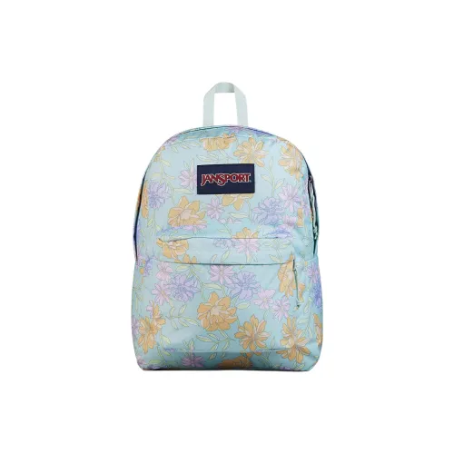 JanSport Полиэстер Рюкзак Стандартный Женский Мятно-Зеленый