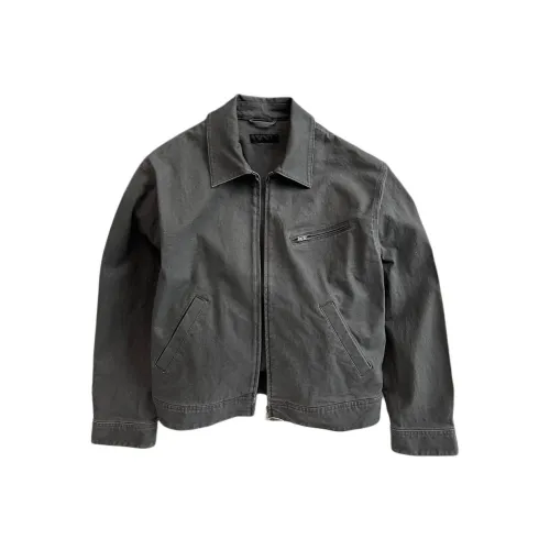 SOUL WORKER Темно-серый унисекс куртки