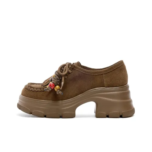 ST SAT Лоферы Высокий каблук Женские