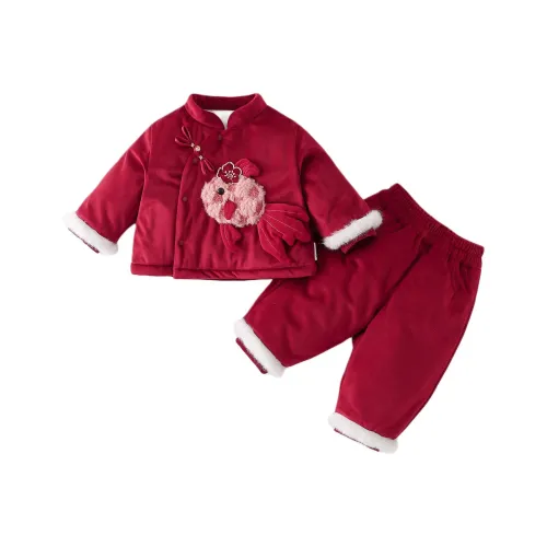 XiaoJinBu Детские комплекты одежды в китайском стиле