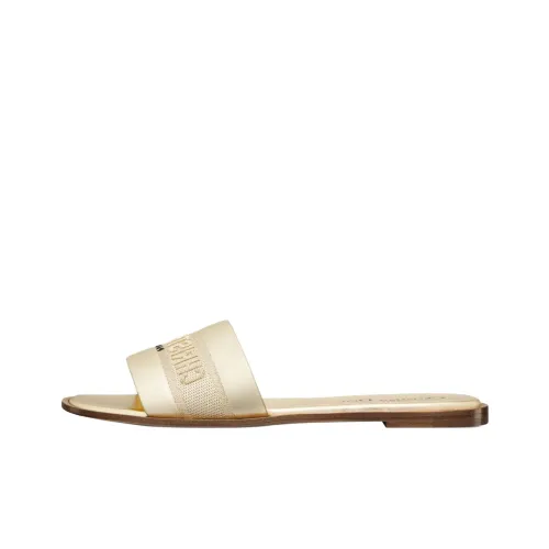 DIOR Dway Тихий Слипоны Женские Золото