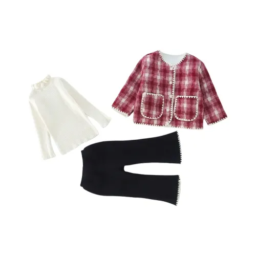 SUPEREDGE Пальто Брюки Двухкомпонентный Комплект Kids Повседневная Спортивная Одежда