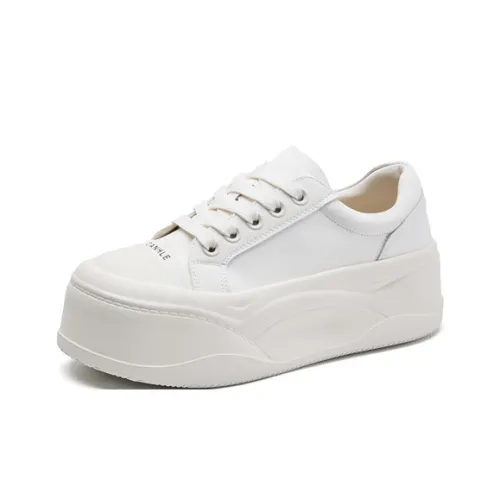 SENJIALUO Амортизация устойчивость к истиранию легкие дышащие противоскользящие низкий топ кроссовки для скейтбординга женские