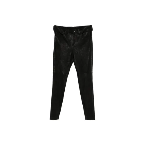 SALVATORE SANTORO Кожаные брюки Мужские