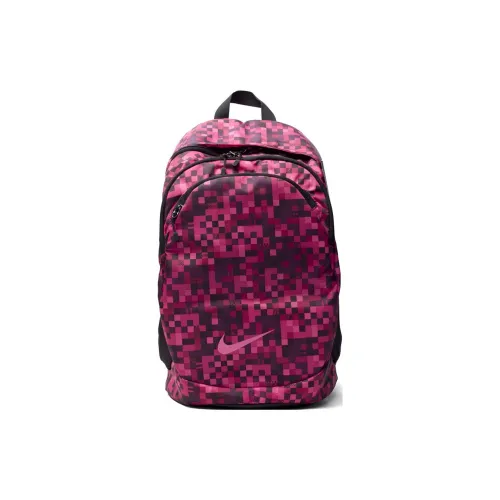Nike Полиэстер Рюкзак Стандартный Женский Розовый Красный