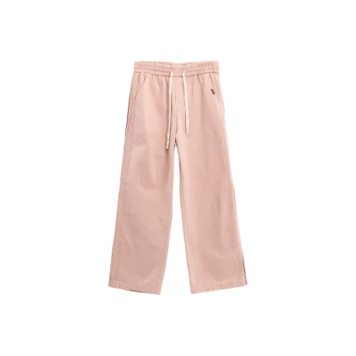 ENTONG Розовые Унисекс Повседневные Штаны