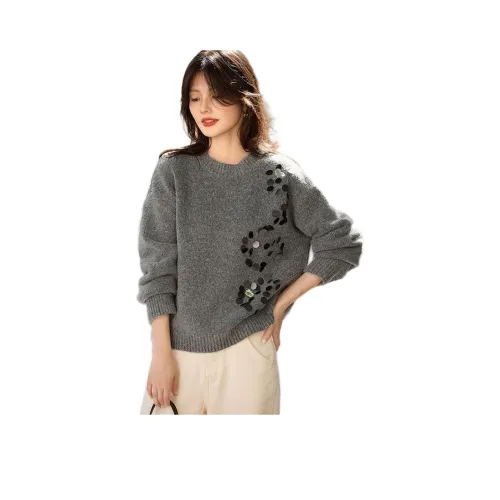 ZUOSAISI Noble Серый Женский Трикотаж