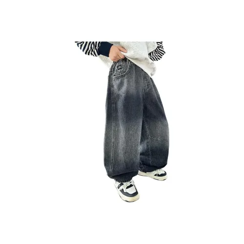 ЮЙЧЖАОЛИНЬ Синий Kids Джинсы