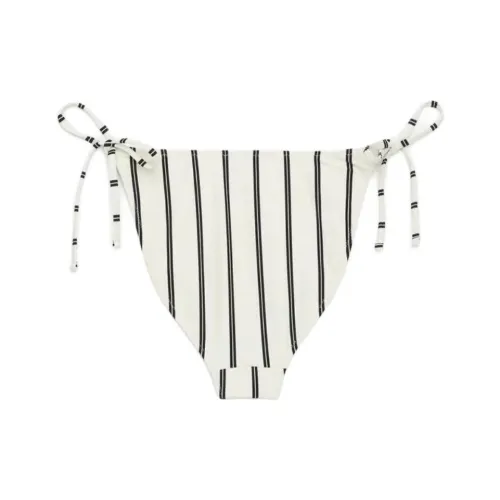 ARKET Экрю Полосы Женские Плавательные Шорты