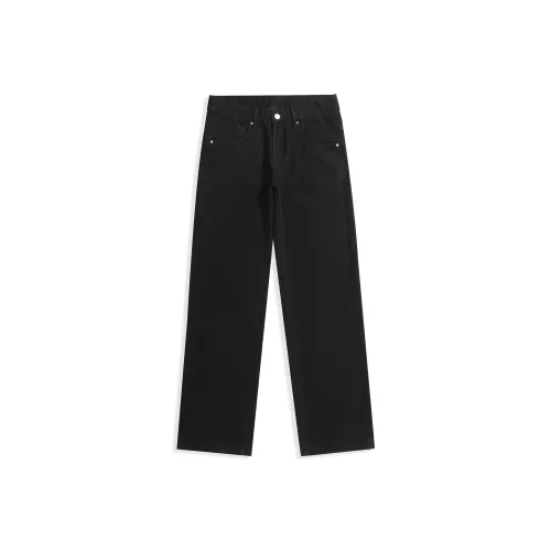 J.F.U Черные Мужские Джинсы