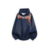 Королевский синий, флисовая подкладка