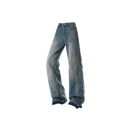 ICEGZ37 Синий Унисекс Джинсы