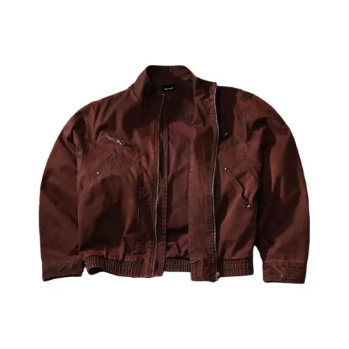 Gyxt Бордо Красный Унисекс Куртки