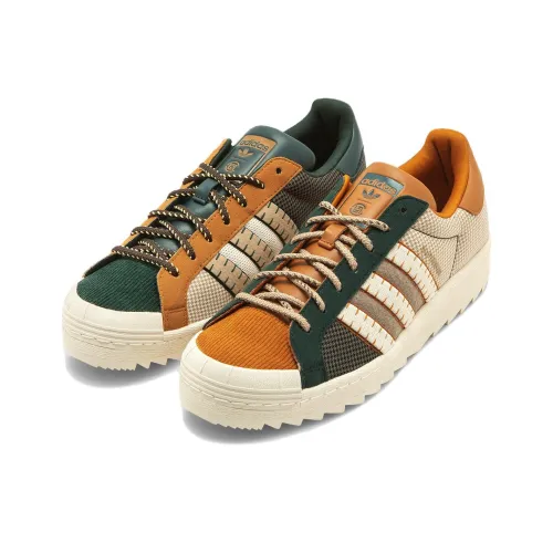 CLOT x Adidas Originals SUPERSTAR Повседневная обувь Унисекс Бежевый Коричневый