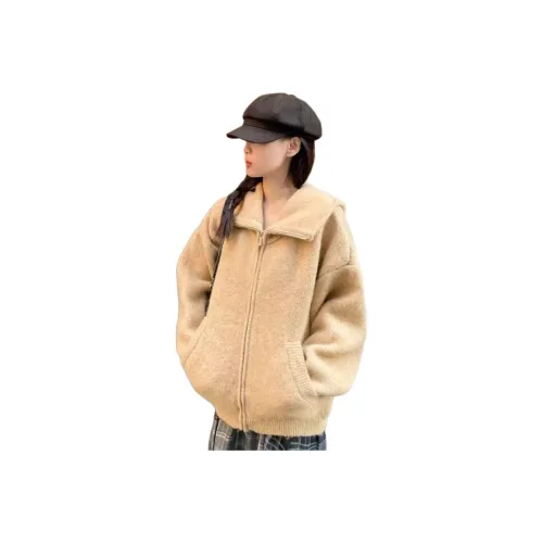 HKPXR Хаки Женская Трикотажная