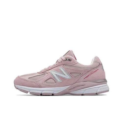 New Balance NB 990 V4 Беговые кроссовки Женские Розовые