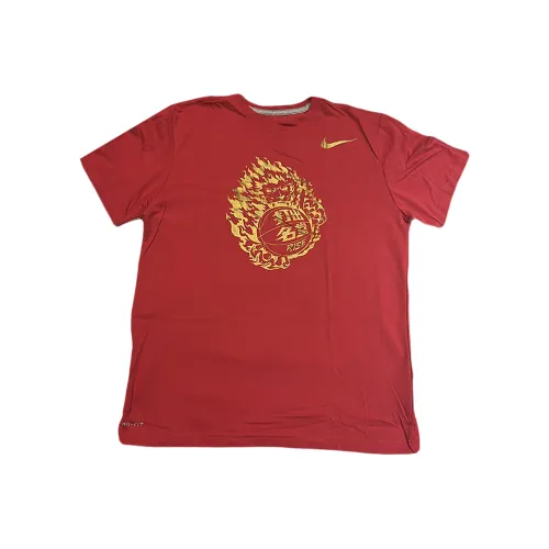 nike Dri Fit Красный Мужская Футболка