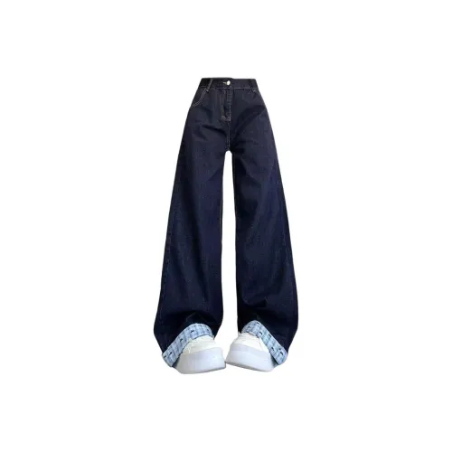 ORMY Темно-синие женские джинсы