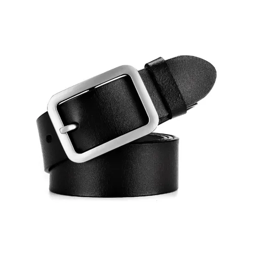 Enbiid Коровья кожа Спилок Ремни Унисекс 3,3 см