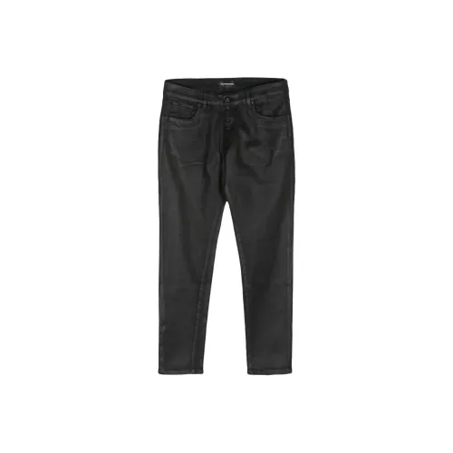 SALVATORE SANTORO Мужские черные джинсы