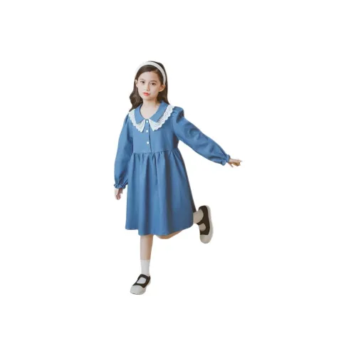 TONYBEAR Blue Kids Dresses TONYBEAR Синий Детские Платья