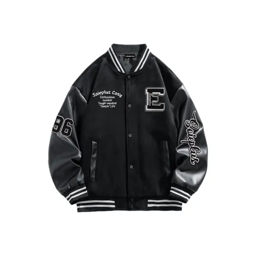 SOIE Бейсбольная куртка Пальто Унисекс