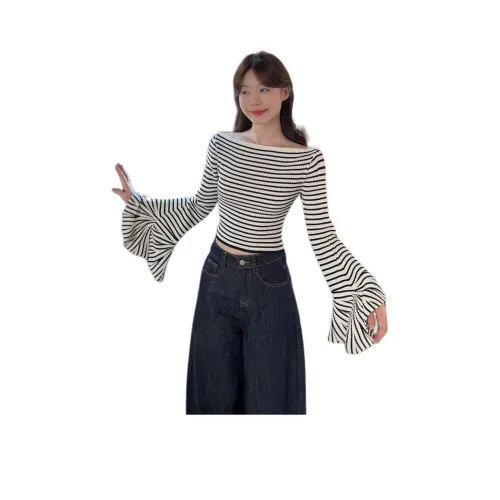 XIANSINIAO Белый Женский Трикотаж