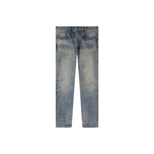 John Elliott Men's Blue Jeans Джон Эллиотт Мужские Синие Джинсы