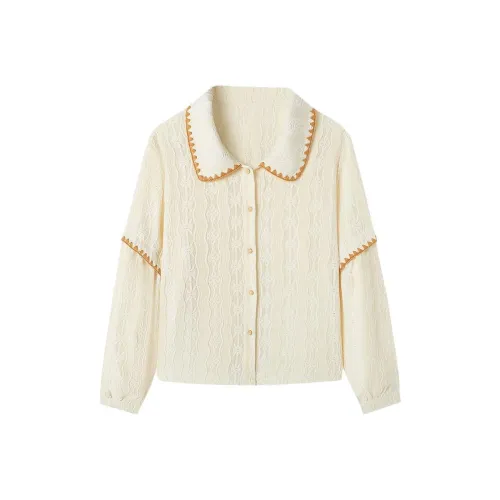 IWZI Желтые Женские Рубашки