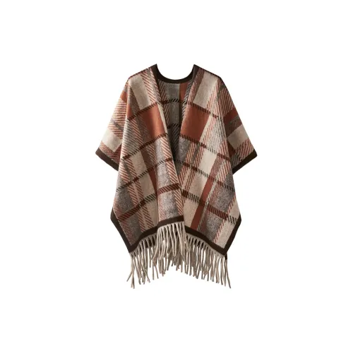 Jeccieziio Полиэстер Палантины Женские