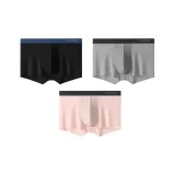 Чёрный + Светло-серый + Вишнёвый цветок Розовый