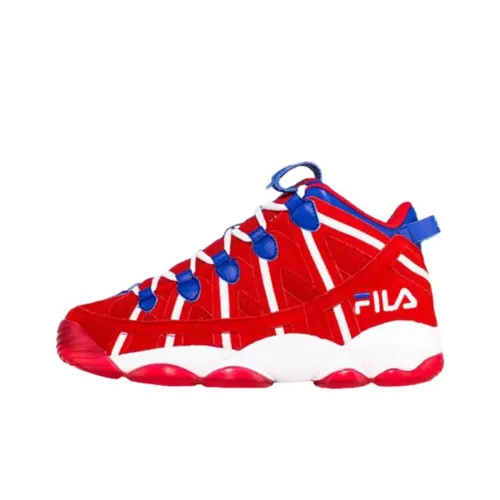 UBIQ X Packer x FILA Spaghetti Баскетбольные кроссовки Мужской Красный