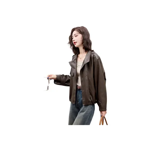 Fele.d Женские кожаные куртки