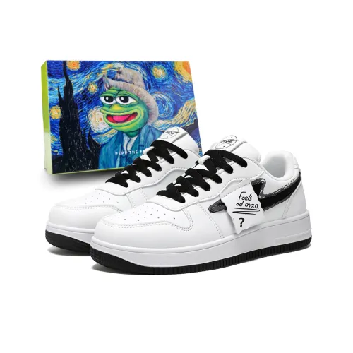 Pepe The Frog Низкие Кроссовки для Скейтбординга Мужские