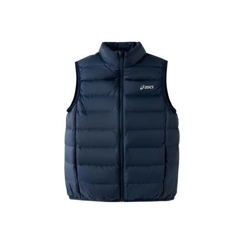 ASICS Пуховый жилет Sports Performance Темно-синий Подростки
