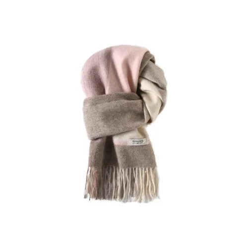 Tonlion 100% Шарфы из овечьей шерсти унисекс