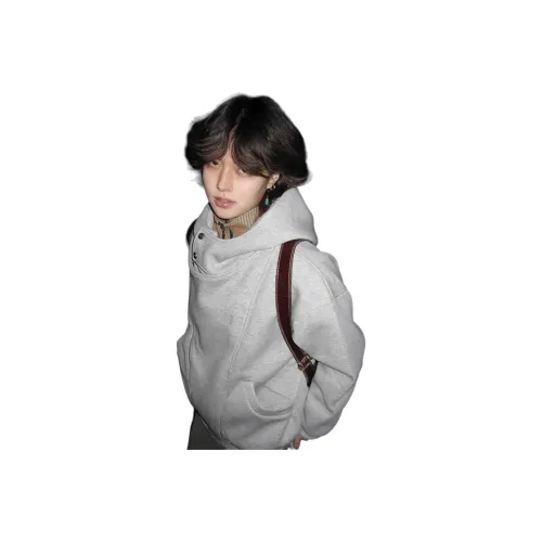 CARE NOTE Серый Унисекс Свитшоты