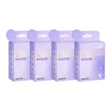 Двойная линия фтористый фторид стержни для зубной нити 40 шт./коробка * 4