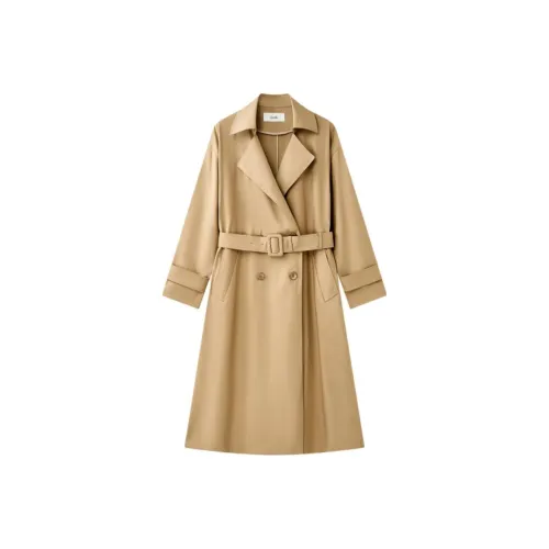 LAUREL Linen Brown Women's Trench