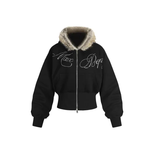 YICHEN Черный Унисекс Свитшоты