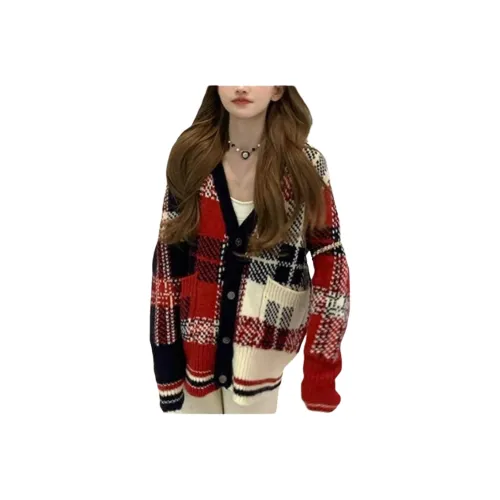 XIANSINIAO Красный Женский Трикотаж