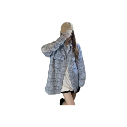 ZCDECO Синий Женские Куртки