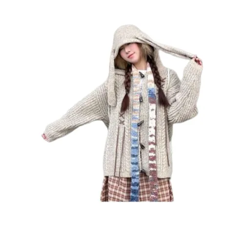 XIANSINIAO Светло-коричневый Женский Трикотаж